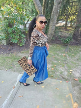 Load image into Gallery viewer, Sassy Denim Harem Pants