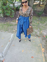 Load image into Gallery viewer, Sassy Denim Harem Pants