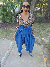 Load image into Gallery viewer, Sassy Denim Harem Pants