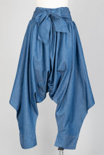 Load image into Gallery viewer, Sassy Denim Harem Pants