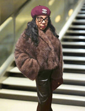 Load image into Gallery viewer, Plush Sleeve Snap Oversized Fur