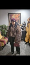 Load image into Gallery viewer, Plush Sleeve Snap Oversized Fur
