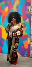 Load image into Gallery viewer, Hooded Crochet Kimono