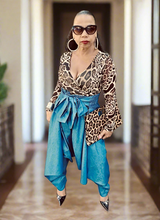 Load image into Gallery viewer, Sassy Denim Harem Pants