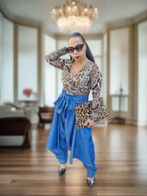 Load image into Gallery viewer, Sassy Denim Harem Pants