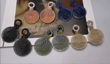 Load image into Gallery viewer, Aria Silk Ribbon Statement Earrings SOLD OUT!!!