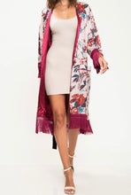 Load image into Gallery viewer, LOLA Fringe Kimono