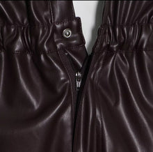 Load image into Gallery viewer, Ready or Not Faux Leather Jumpsuit. Sold out