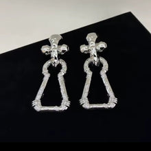 Load image into Gallery viewer, Schiparelli Inspired Door Knocker Earrings
