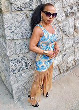 Load image into Gallery viewer, Payton Fringe Dress Pre - Order
