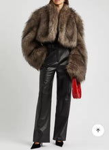 Load image into Gallery viewer, Luxury Faux Fur Jacket –

