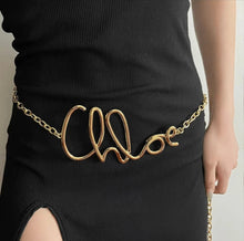 Load image into Gallery viewer, DRAPE CHAIN BELT
