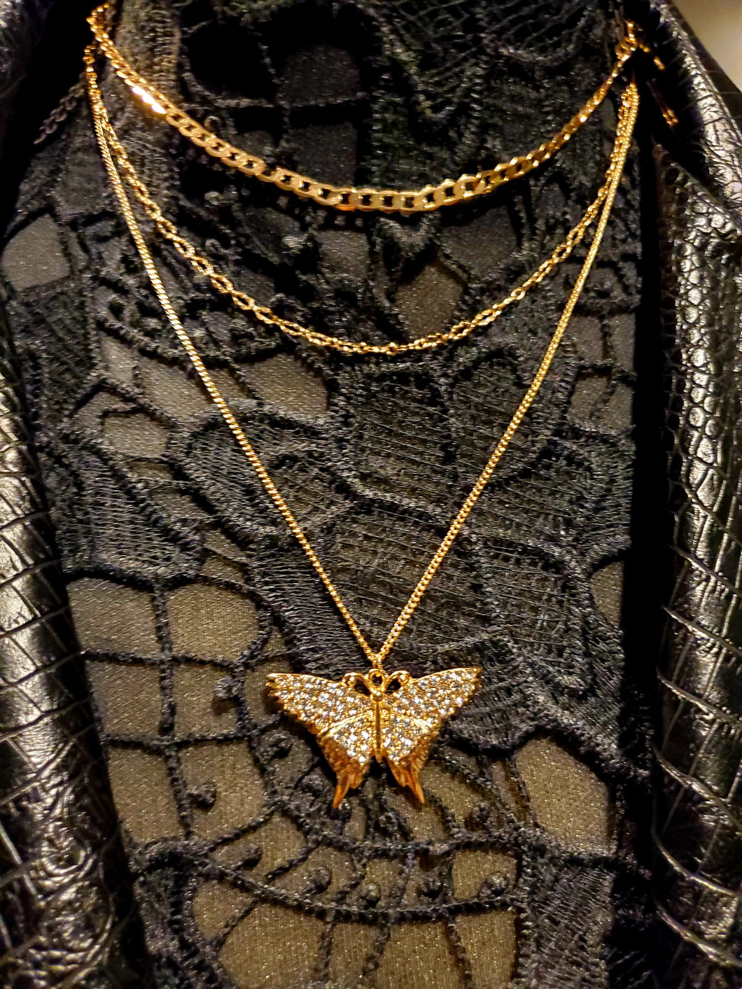 Tory Butterfly Necklace