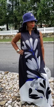 Load image into Gallery viewer, Navy Floral Maxi Dress SOLD OUT
