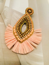 Load image into Gallery viewer, Cayman Raffia Earrings - Rhonda’s Fabulous Jewelry LLC
