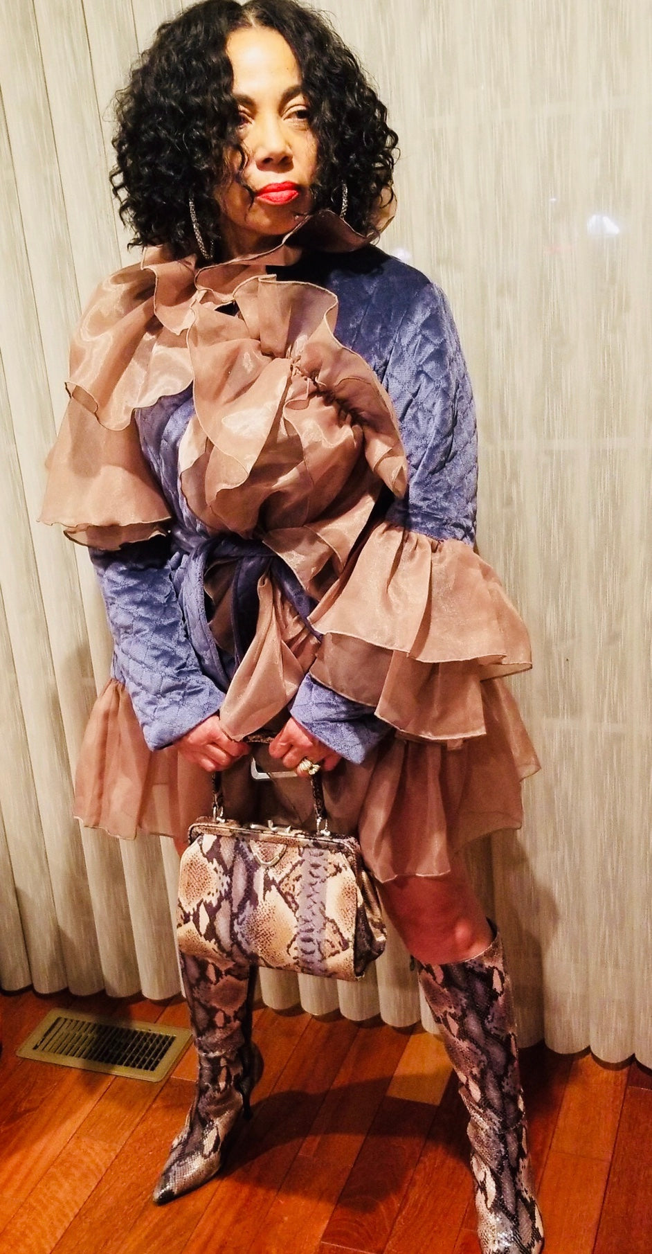 Ruffle Coat. SOLD OUT!!