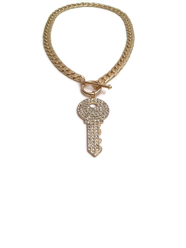 Have it All Key Statement Necklace SOLD OUT!