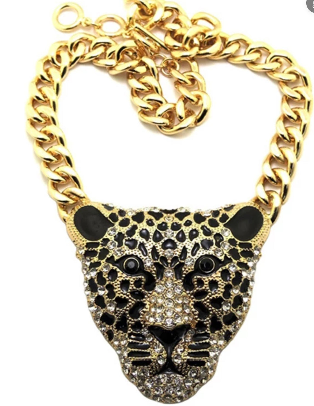 Samba Cheetah Statement Necklace SOLD OUT