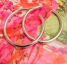 Load image into Gallery viewer, Brittany Statement Hoop Earrings SOLD OUT

