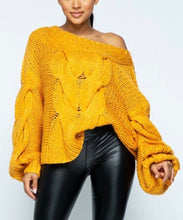 Load image into Gallery viewer, Ella Oversized Knit Sweater
