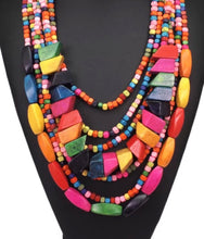 Load image into Gallery viewer, Zumba Wood Necklace

