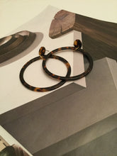 Load image into Gallery viewer, Christy Tortoises Shell Hoops - Rhonda’s Fabulous Jewelry LLC
