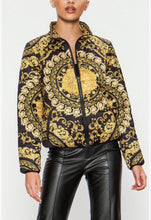 Load image into Gallery viewer, Baroque Designer Inspired Bomber (1) Med &amp; (1) Lrg - Rhonda’s Fabulous Jewelry LLC
