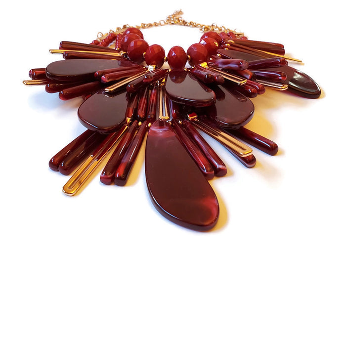 Memphis Statement Bib Necklace - Rhonda’s Fabulous Jewelry LLC