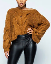 Load image into Gallery viewer, Ella Oversized Knit Sweater
