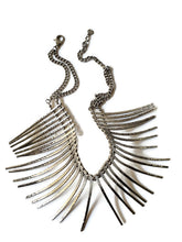 Load image into Gallery viewer, Jennifer Statement Spike Bib - Rhonda’s Fabulous Jewelry LLC
