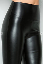 Load image into Gallery viewer, Sleek Faux Leather Leggings - Curvy Collection
