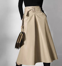 Load image into Gallery viewer, Reese Faux Leather Skirt
