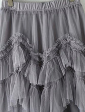 Load image into Gallery viewer, Janice Tulle Skirt Gray
